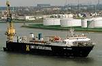  the Smit Pioneer leaves Rotterdam for Alderney