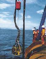 The POLREC diverless system for removing pollutants is being used on the Ievoli Sun wreck