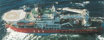 The CSO Wellservicer  - one of CSOL's ten subsea construction vessels.